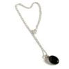 Onyx 18 inch necklace